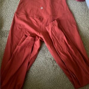 Ribbed align lululemon leggings